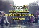 Macys Thanksgiving Day Parade