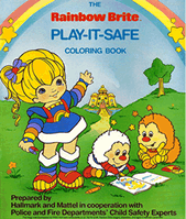 Rainbow Brite: Play-It-Safe Coloring Book